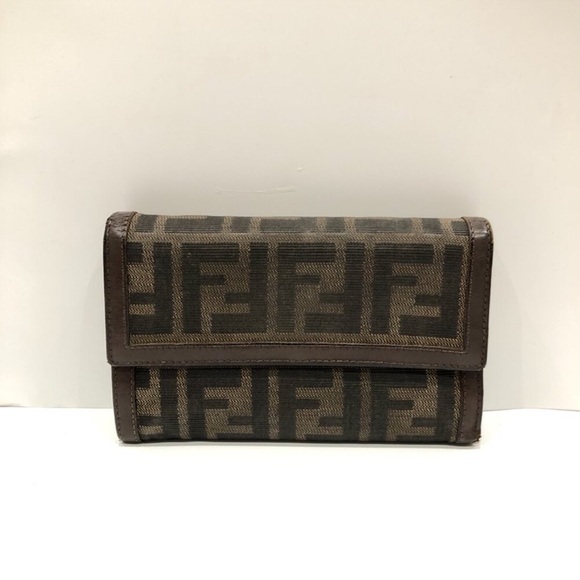 Fendi Zucca FF Print Wallet COA included - Picture 1 of 11